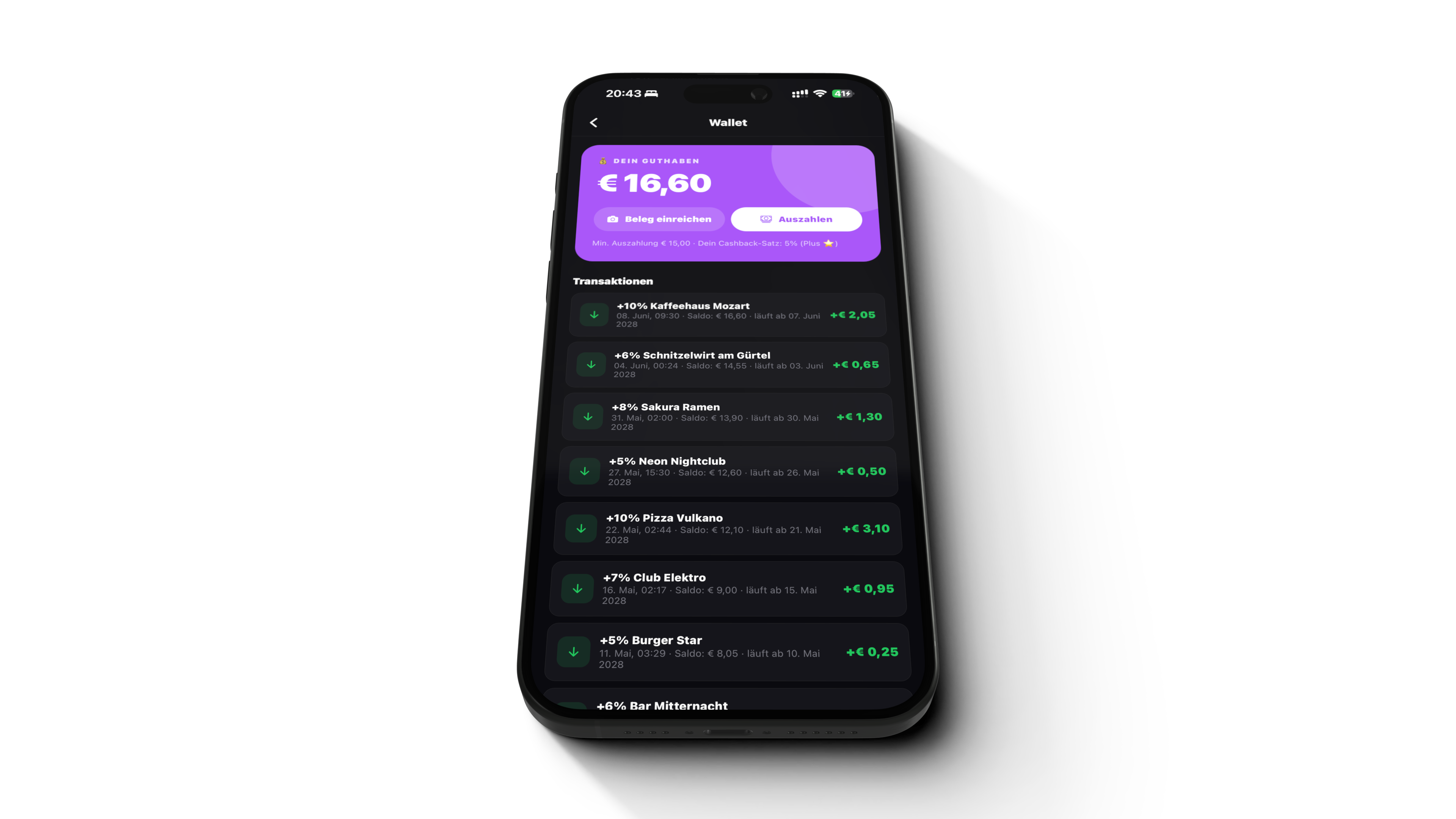 Lokalio Wallet App